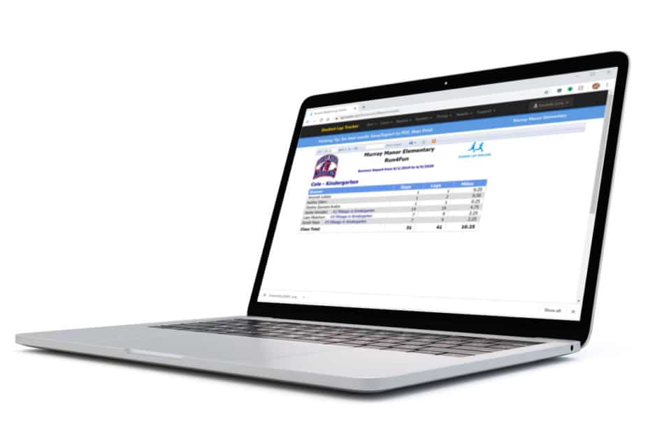 Lap Tracking and Counting App for your PE Class or Run Club